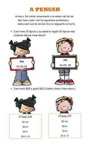 Situaciones problematicas