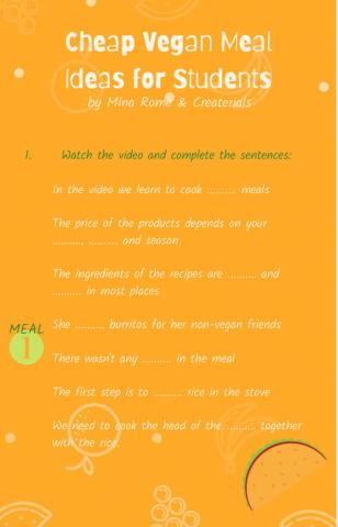 Difficult: Cheap Vegan Meal Ideas for Students