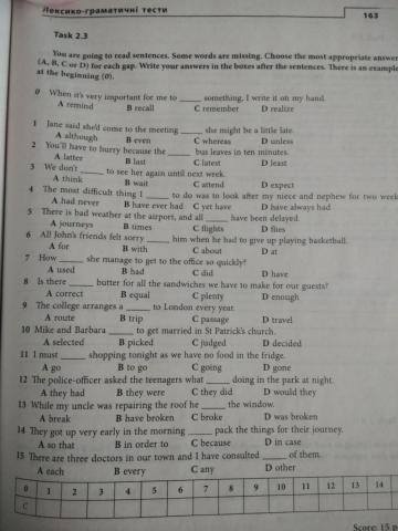 Use of English part 3