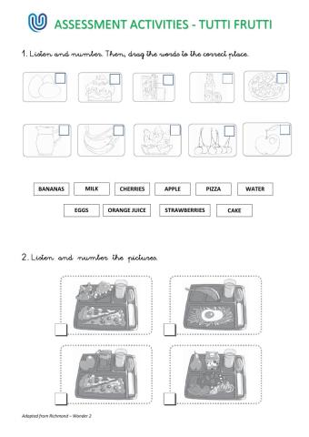 TUTTI FRUTTI - Assessment