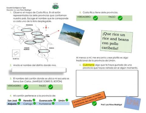 Mi provincia 3° grado