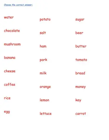 Countable and Uncountable nouns