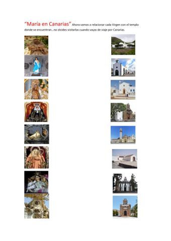 La Virgen María en Canarias y sus templos.