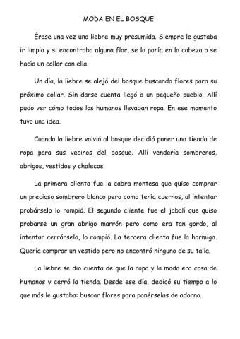 Lectura comprensiva