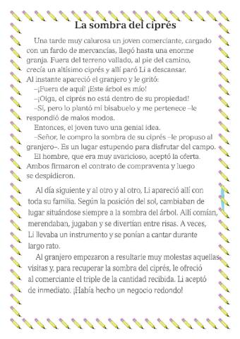 Comprensión Lectora