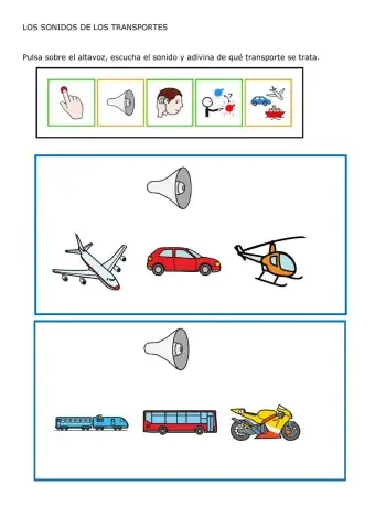 Sonidos de transportes