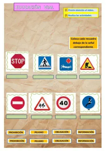 EDUCACIÓN VIAL-2º PRIMARIA