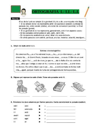 Ortografia l-ll-l.l