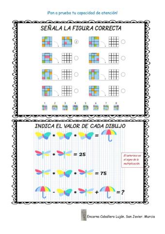 Pon a prueba tu atención