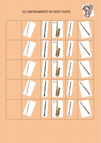 Els instruments de vent fusta