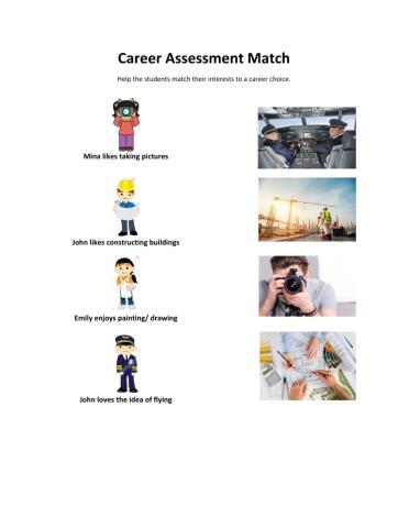 Career Assessment Match