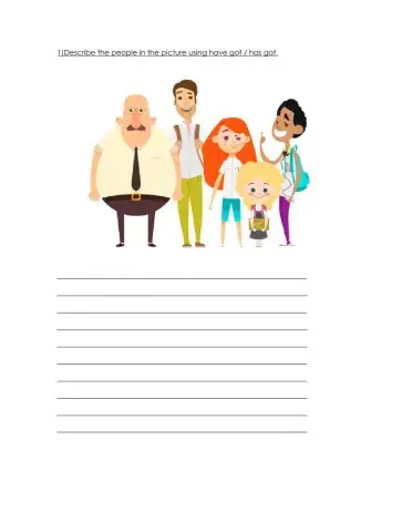 Describing appearance