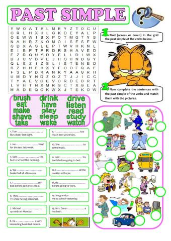 Past simple practice