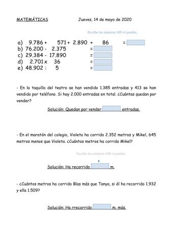 Matemáticas 14-5-2020 compartida