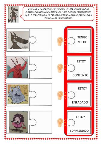 Aprende las emociones con el lobo en calzoncillos