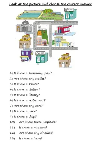 Is there - Are there...?