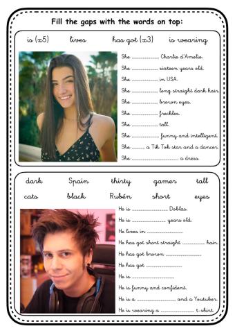 Physical Description - exercise 1