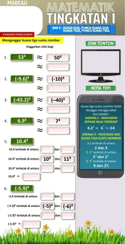 Menganggar Kuasa Tiga Suatu Nombor