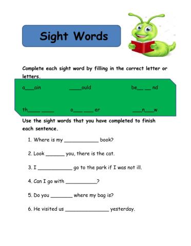 Sight Words
