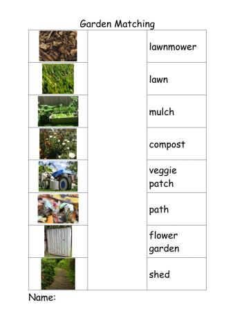 Garden Matching