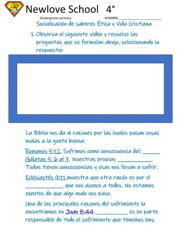 Socialización de saberes 4°