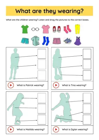 What are they wearing?