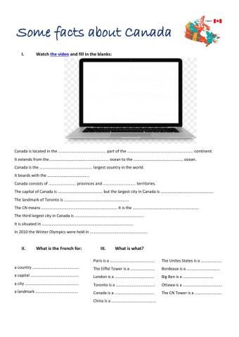 Unit 8 Off to Canada Lesson 1