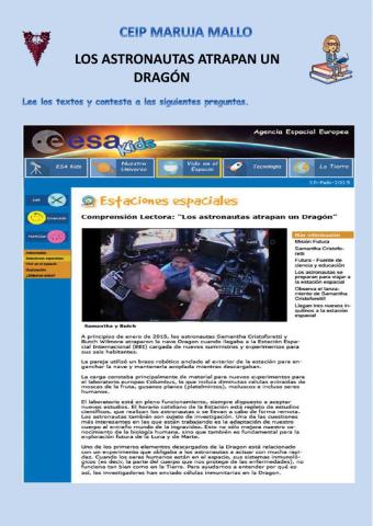 Comprensión lectora 6º