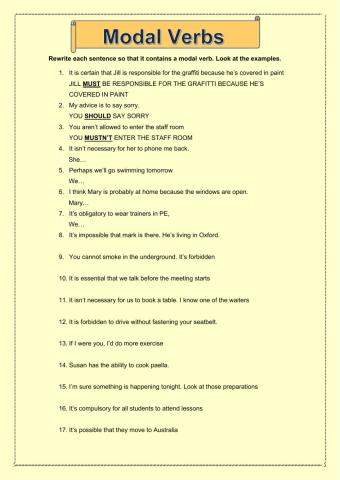 Modal Verbs