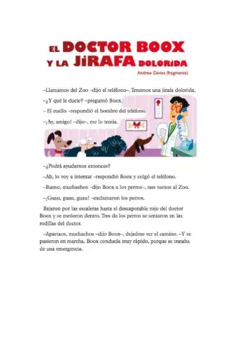 El doctor Boox y la jirafa dolorida