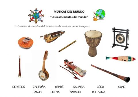 Instrumentos del mundo