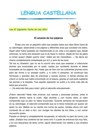 El ratón que quería volar