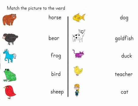 Brown Bear worksheet