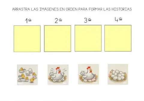 Secuencias temporales 4 viñetas