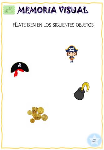 Memoria visual piratas