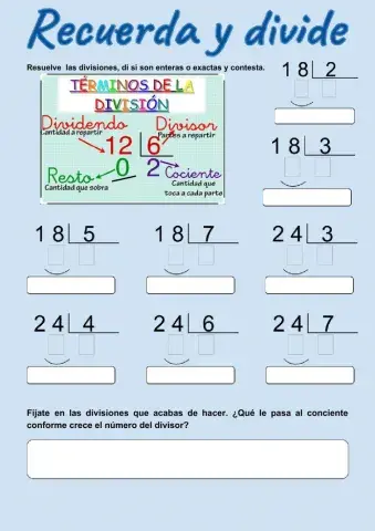 División exacta o entera 2
