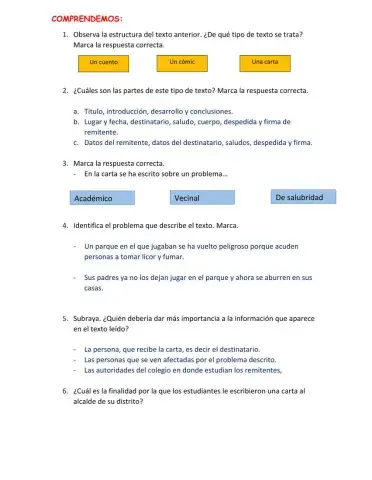 La intencion del texto