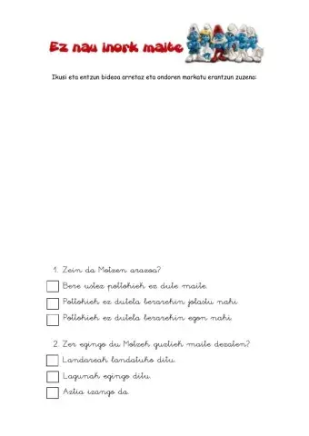 Ulermena Pottokiak Ez nau inork maite