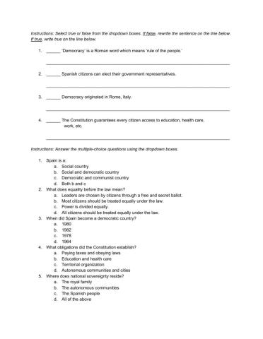 Social Science 6th Grade ESL