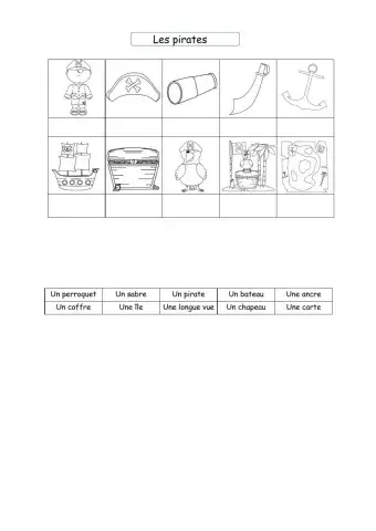 Les pirates - voc