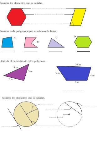 Refuerzo figuras planas