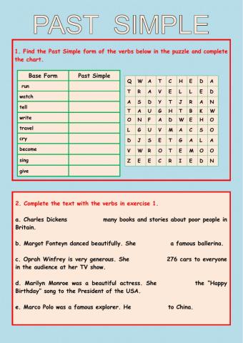 PAST SIMPLE