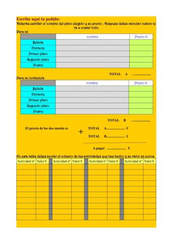 Restaurante a domicilio