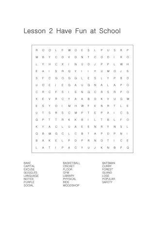 Word search