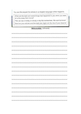 Write an article