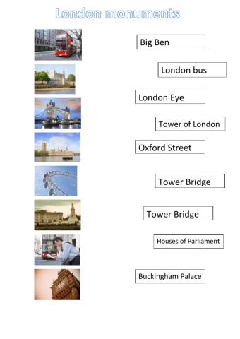 London monuments