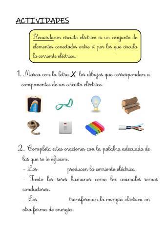 Els circuits elèctrics