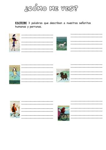 Describe con palabras