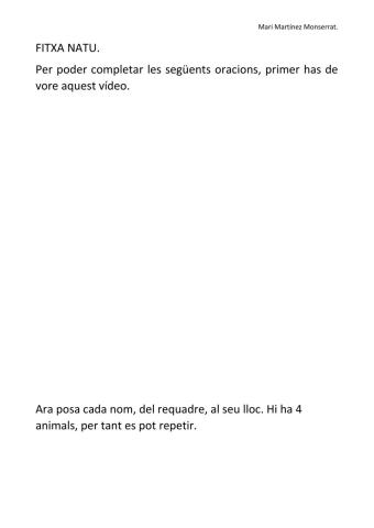 Els animals es reproduïxen