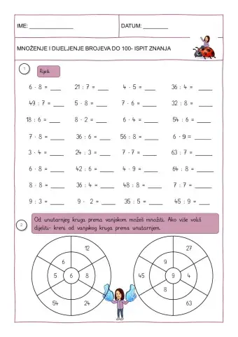 Množenje i dijeljenje